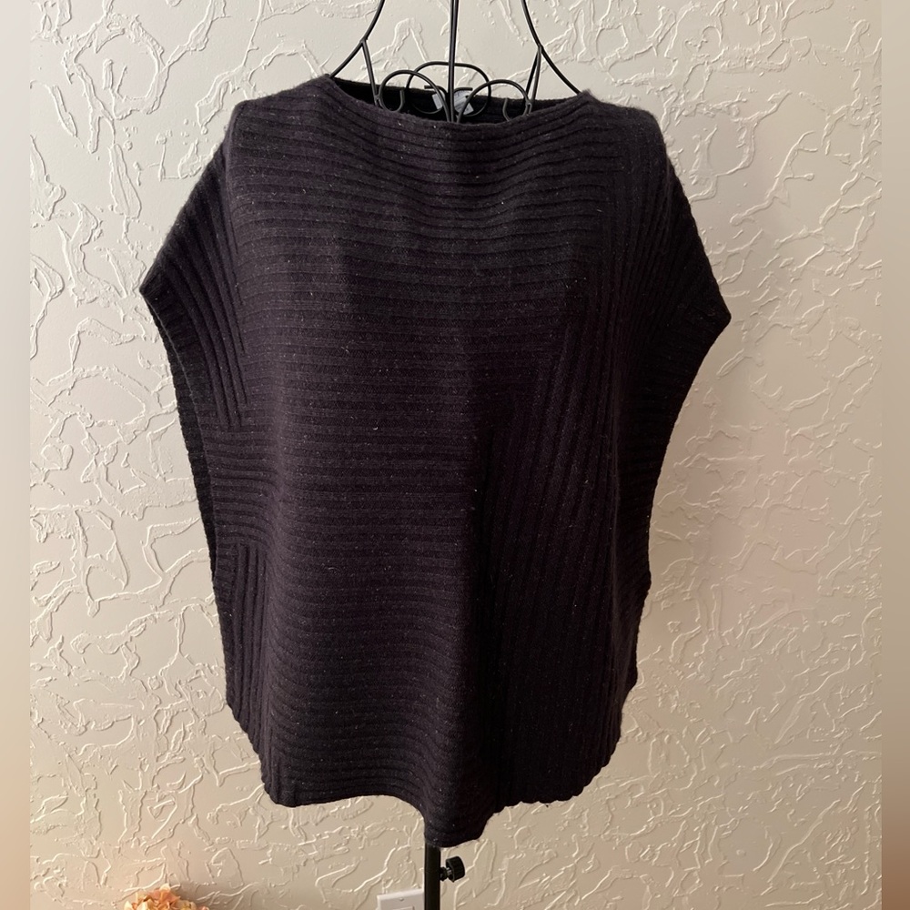 J. Jill Pure Jill Wool Blend Poncho Sweater